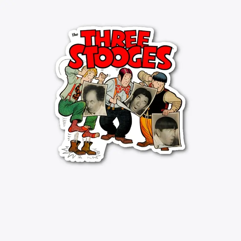 Three Stooges Comic - Moe, Larry, Shemp